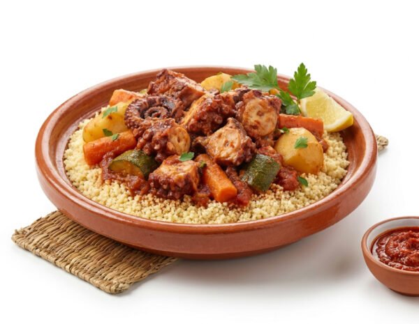 Couscous de poulpe de l'île de Djerba