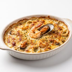 Gratin aux fruits de mer