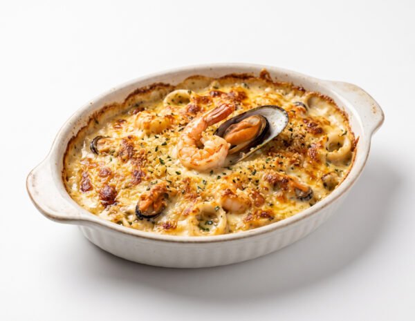Gratin aux fruits de mer