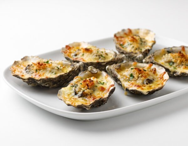 Huîtres gratinées
