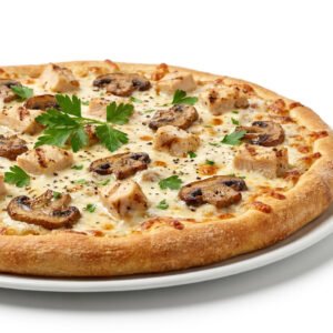Poulet champignons sauce blanche