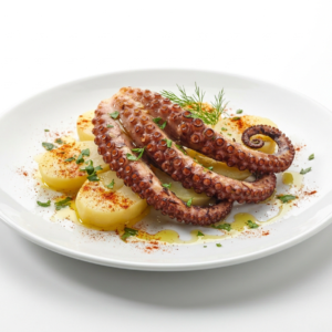 Poulpe grillé à la galicienne