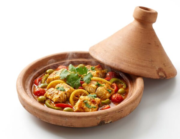 Tajine de poisson blanc charmoula